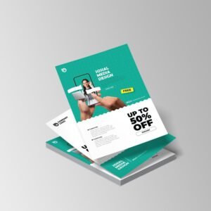 A6 FLYER DESIGN AND PRINT